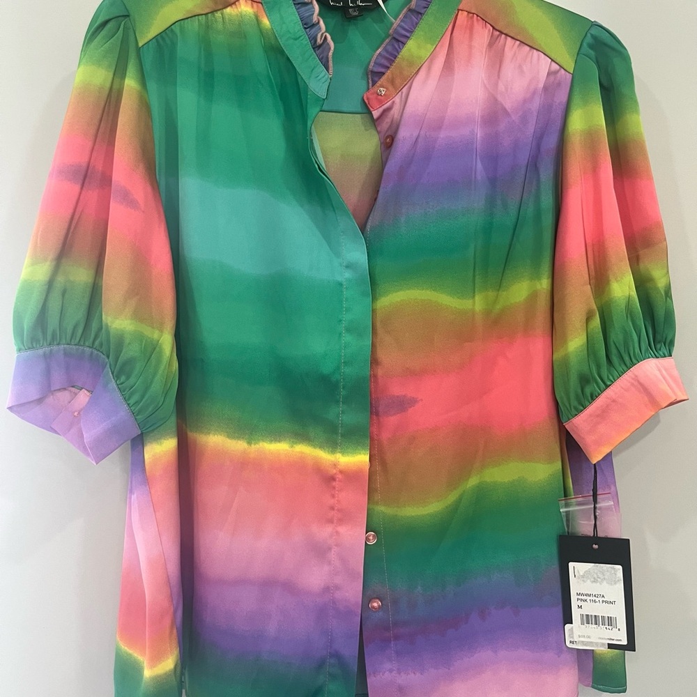 Nicole‎ Miller Multicolor Blouse